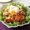 カット野菜と厚揚げの韓国風ホットサラダ